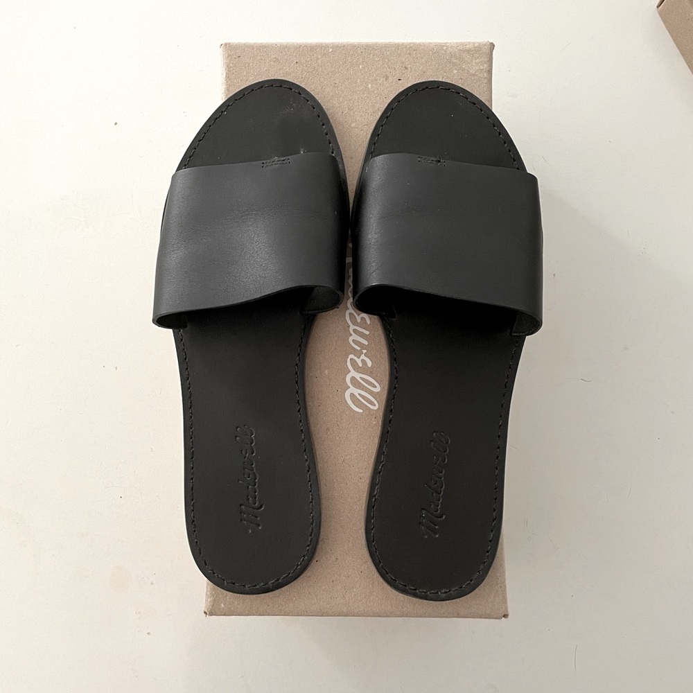 Madewell Boardwalk Post slide sandal
